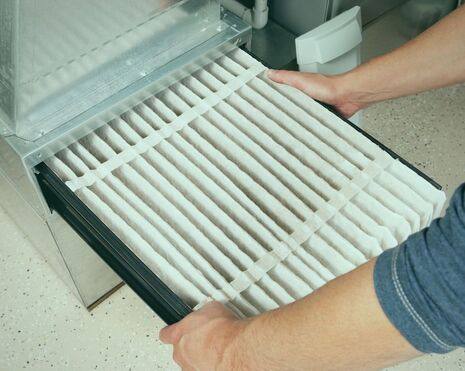 Furnace filters replacement service